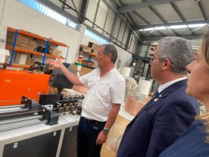 António Simões Pinto visita a ENERGIE na Póvoa de Varzim